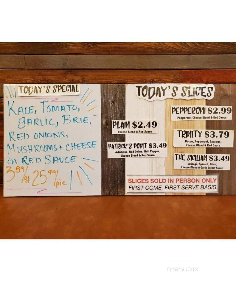 Headies Pizza & Pour - Trinidad, CA menu_pic