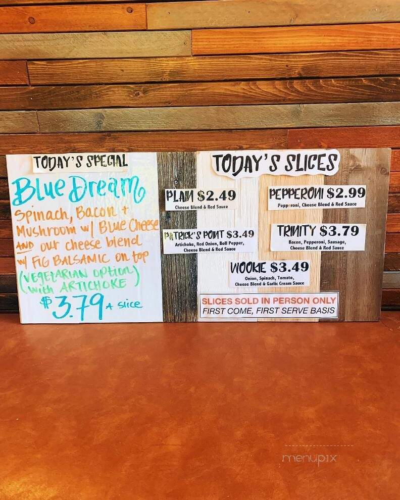 Headies Pizza & Pour - Trinidad, CA menu_pic