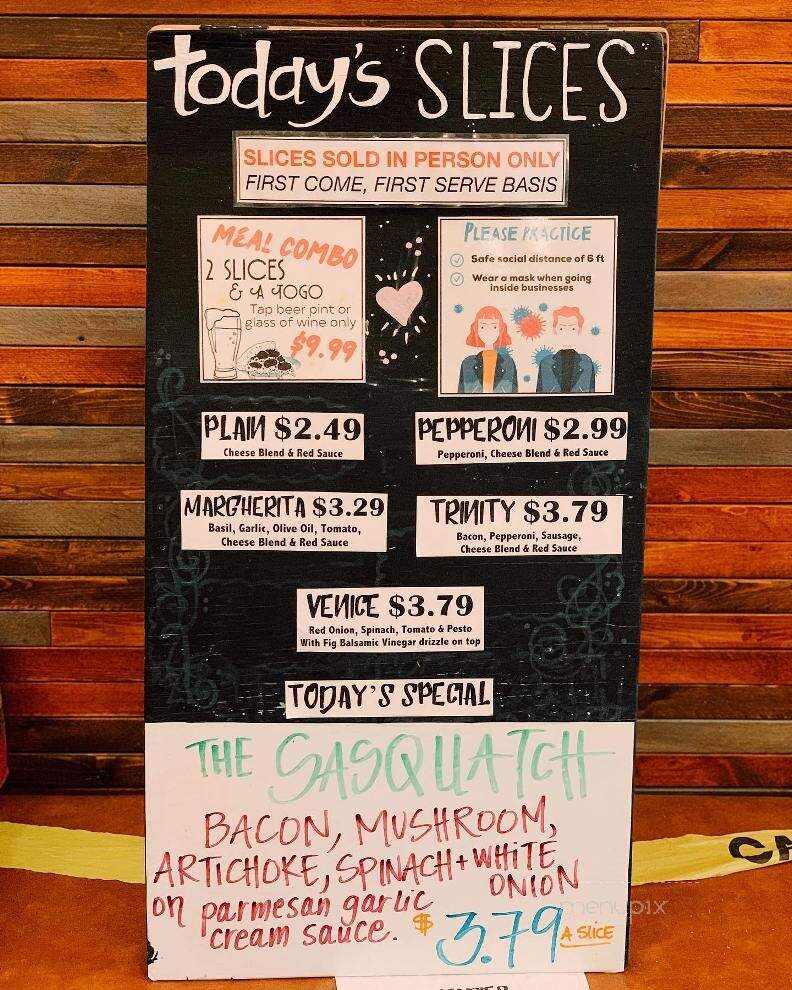 Headies Pizza & Pour - Trinidad, CA menu_pic
