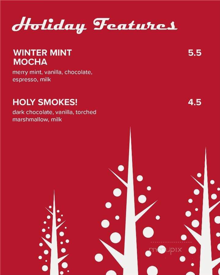 Northern Vessel Coffee - Des Moines, IA menu_pic