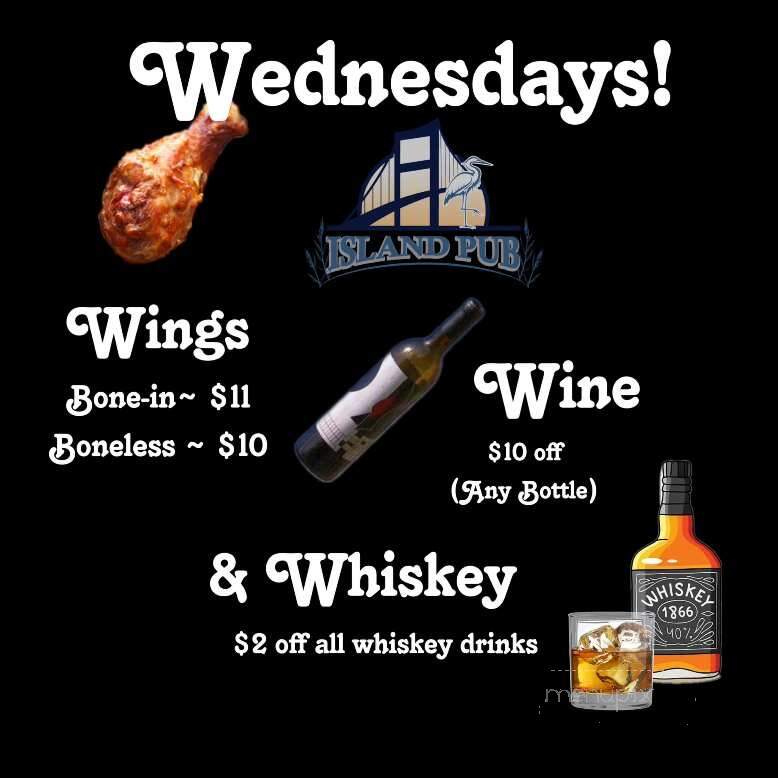Island Pub - Stevensville, MD menu_pic