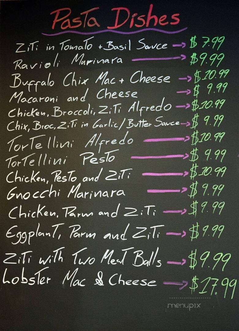 Pauli's - Boston, MA menu_pic