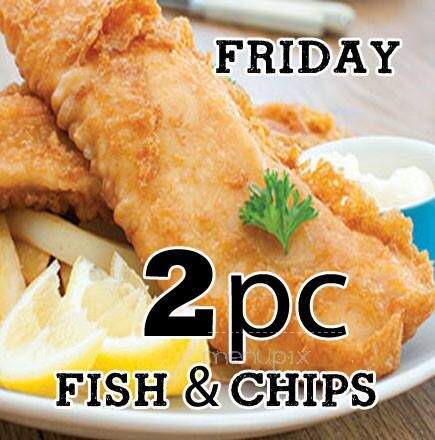 Tudor Arms Pub & Restaurant - Pickering, ON menu_pic