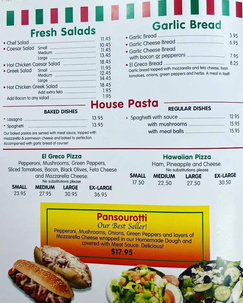 Pizza Pizza - Bridgenorth, ON menu_pic