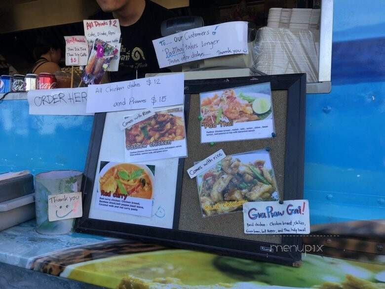 Thai Box on Truck - Vancouver, BC menu_pic
