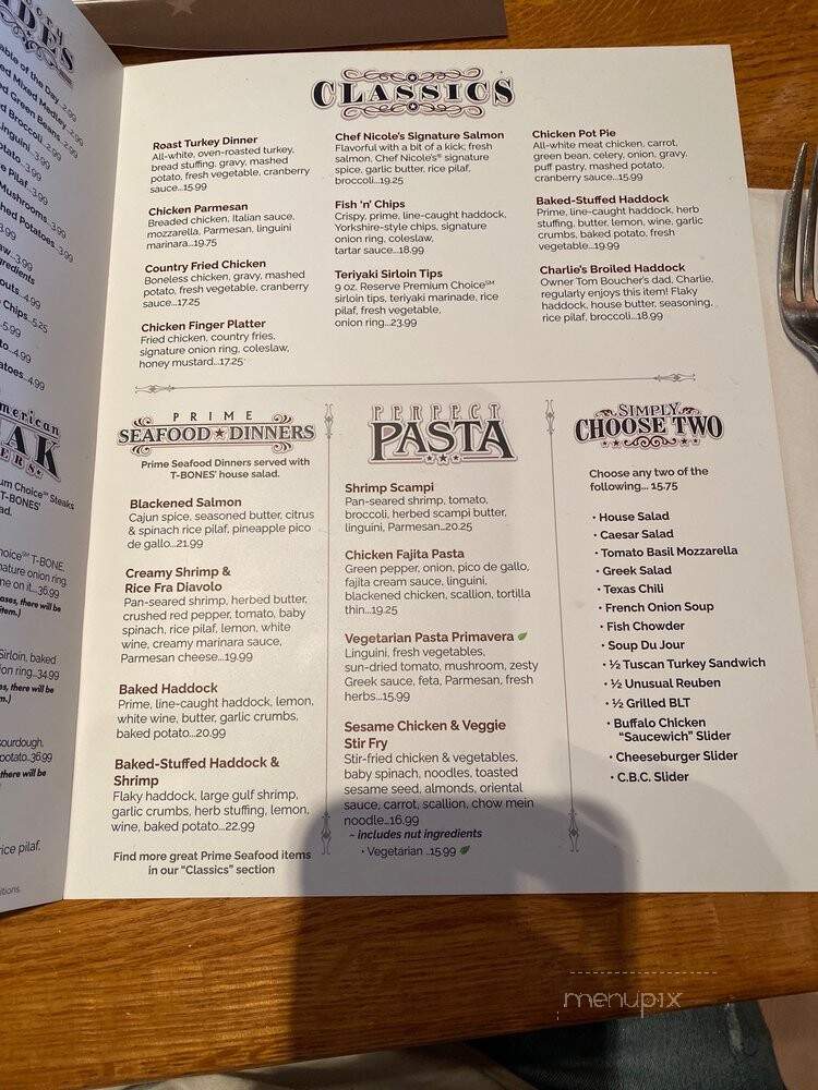 T-BONES Great American Eatery - Concord, NH menu_pic
