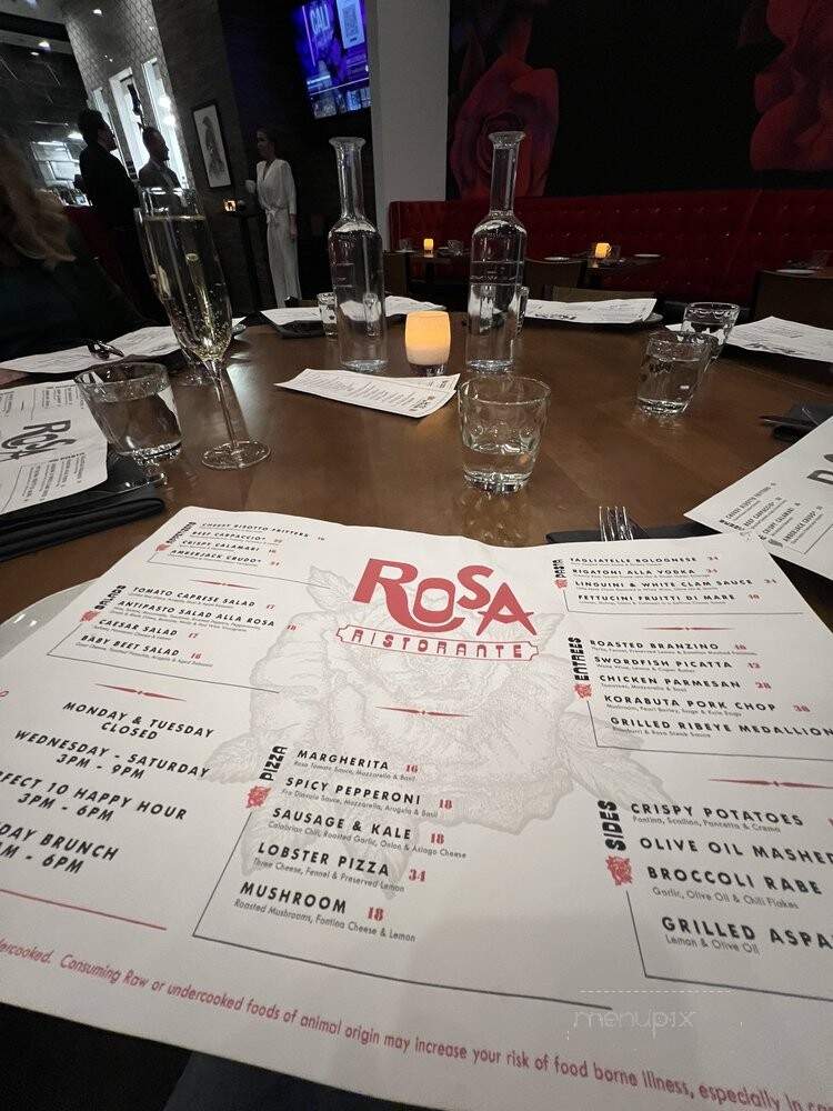 Rosa Ristorante - Henderson, NV menu_pic