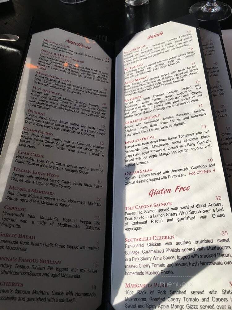 Axton's - Pompton Lakes, NJ menu_pic