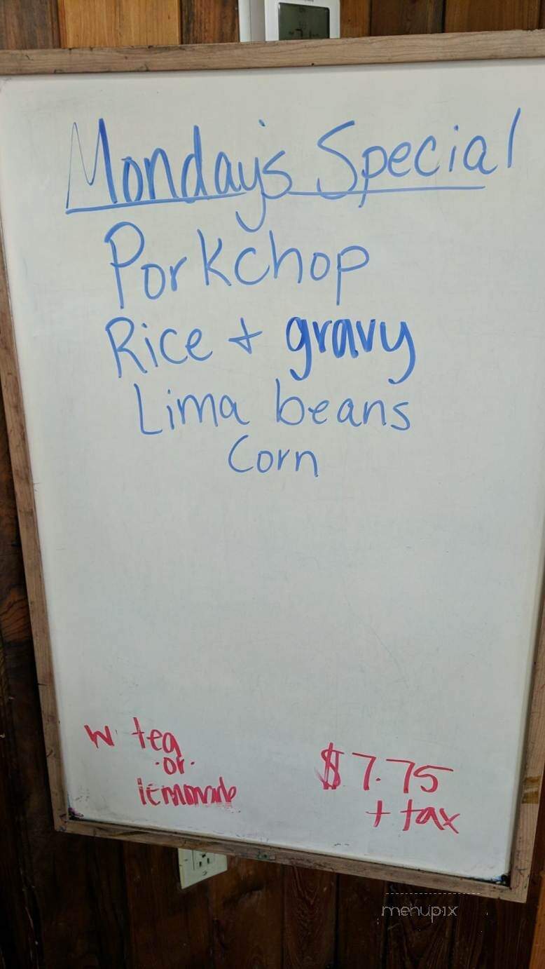 Country Kitchen - Latta, SC menu_pic