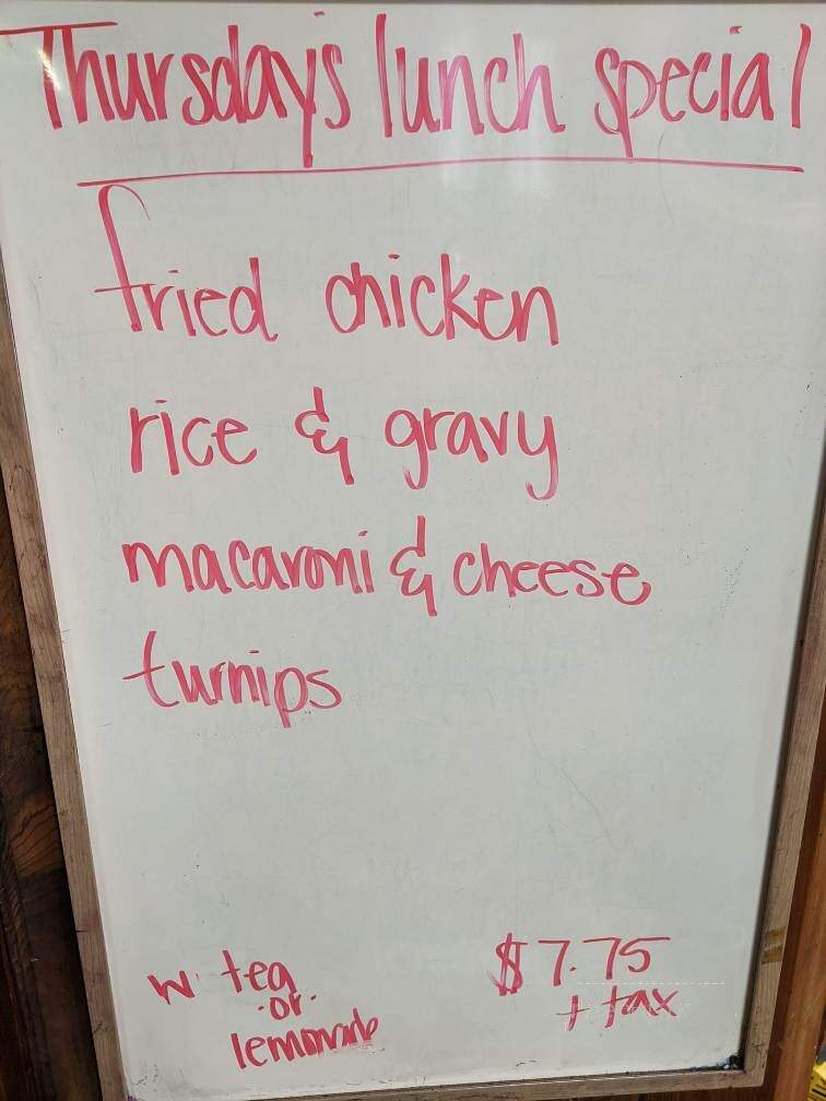 Country Kitchen - Latta, SC menu_pic