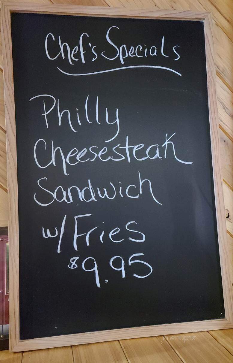 Pease's Bark River Lanes - Sullivan, WI menu_pic