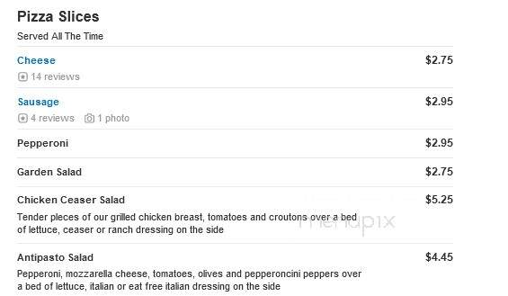 Tore & Luke's - Palatine, IL menu_pic