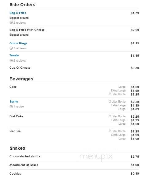 Tore & Luke's - Palatine, IL menu_pic