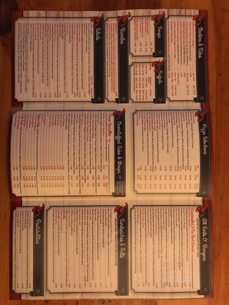 Schermerhorn's Seafood - Holyoke, MA menu_pic