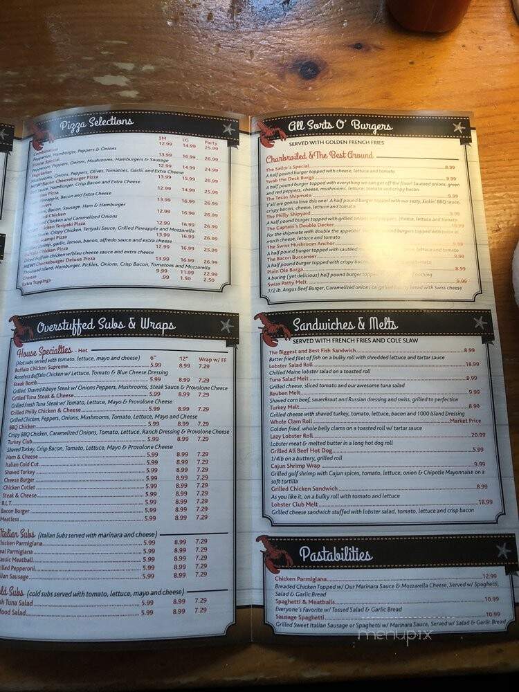 Schermerhorn's Seafood - Holyoke, MA menu_pic