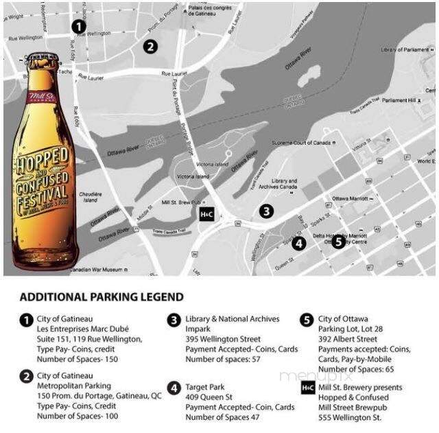 Mill Street Brew Pub - Ottawa, ON menu_pic