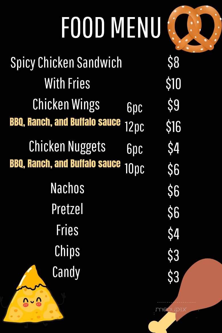 Fraco's Bar - Littleton, CO menu_pic