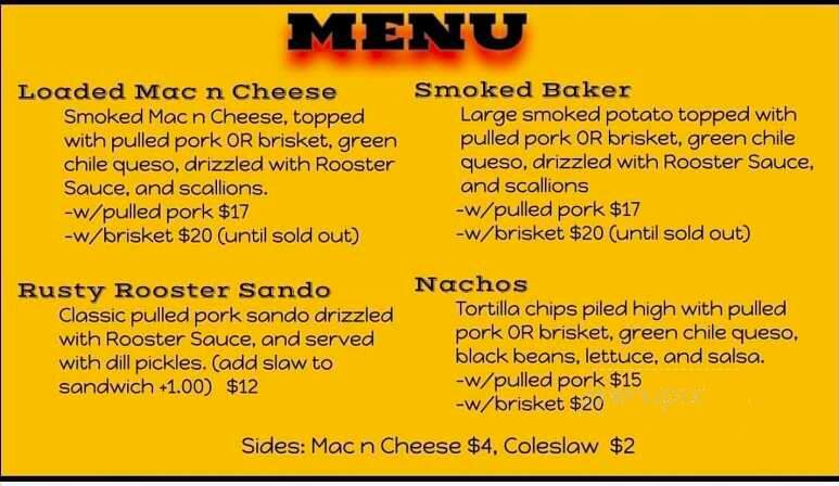 CT's at the Lake - Bonneau, SC menu_pic