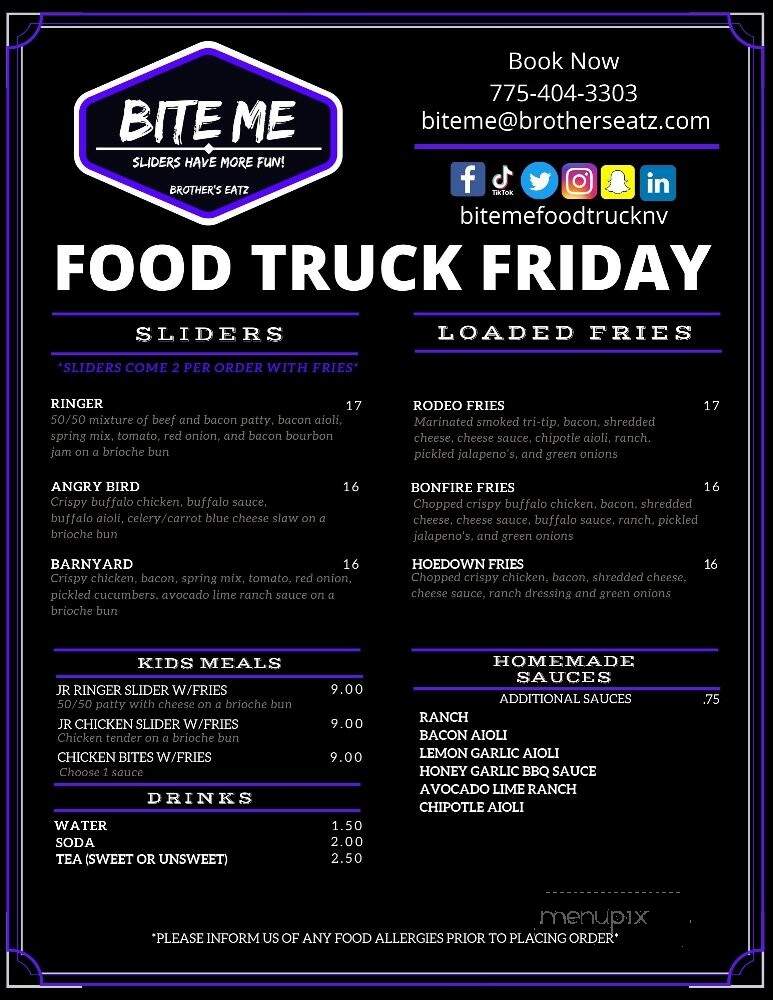 Bite Me Truck - Reno, NV