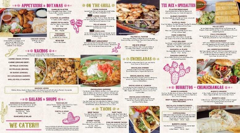 El Paso Tacos & Tequila - Crestview, FL menu_pic