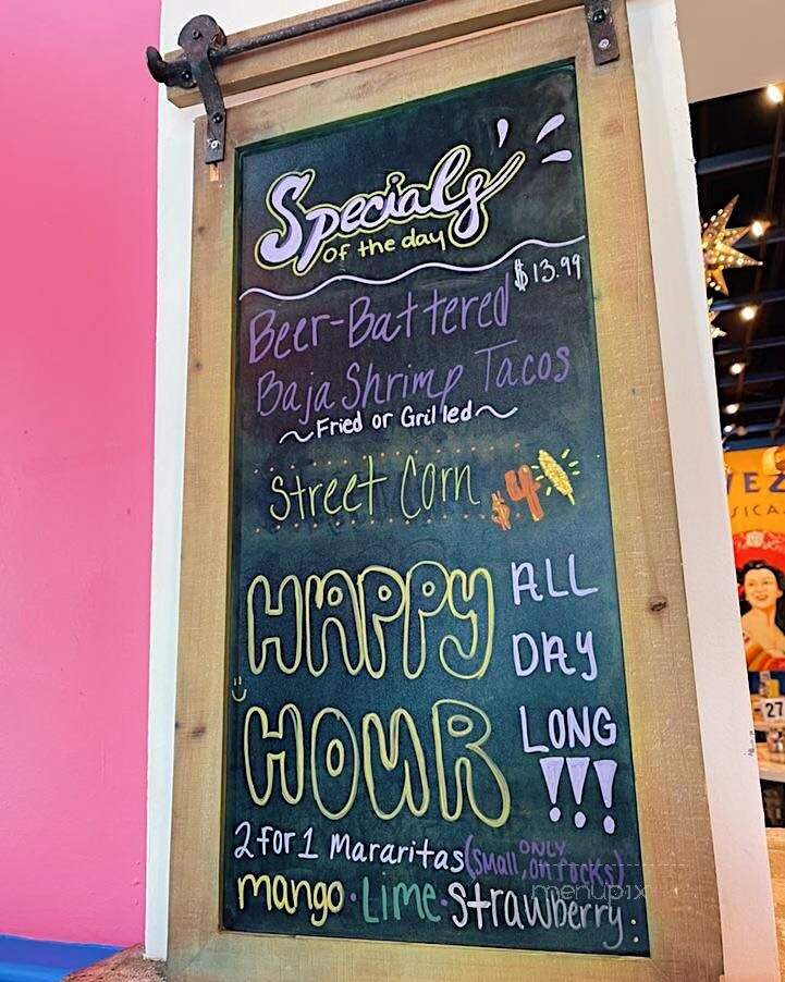 El Paso Tacos & Tequila - Crestview, FL menu_pic