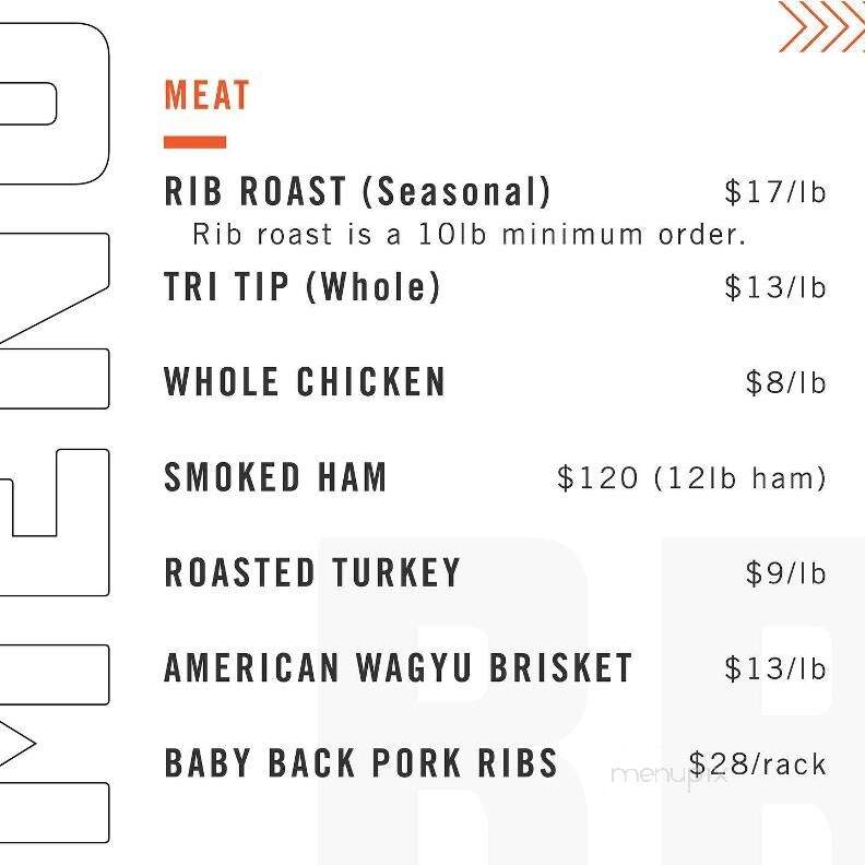 Braised Kitchen and Catering - Tulare, CA menu_pic