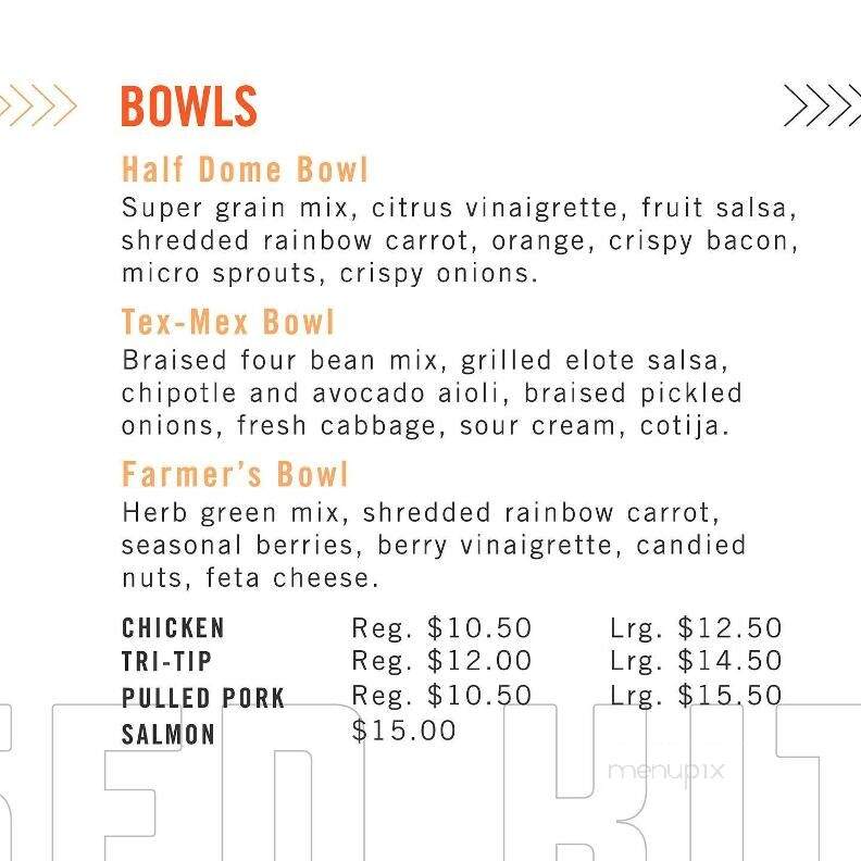 Braised Kitchen and Catering - Tulare, CA menu_pic