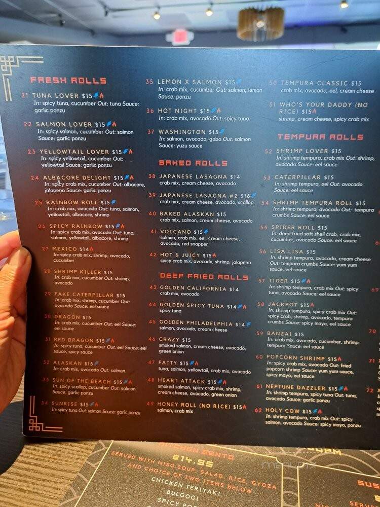 Its Sushi - Roseville, CA menu_pic