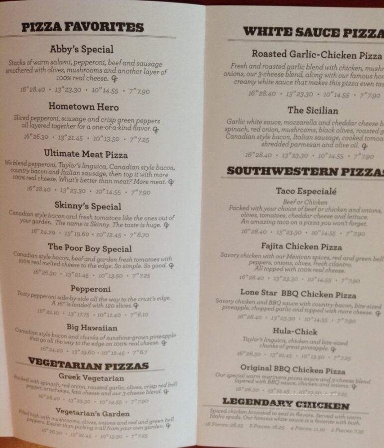 Abby's Legendary Pizza - Myrtle Creek, OR menu_pic