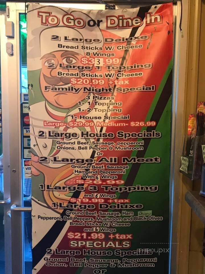 House of Pizza - Gray Court, SC menu_pic
