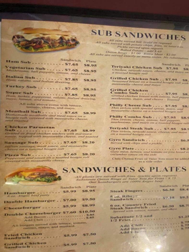 House of Pizza - Gray Court, SC menu_pic