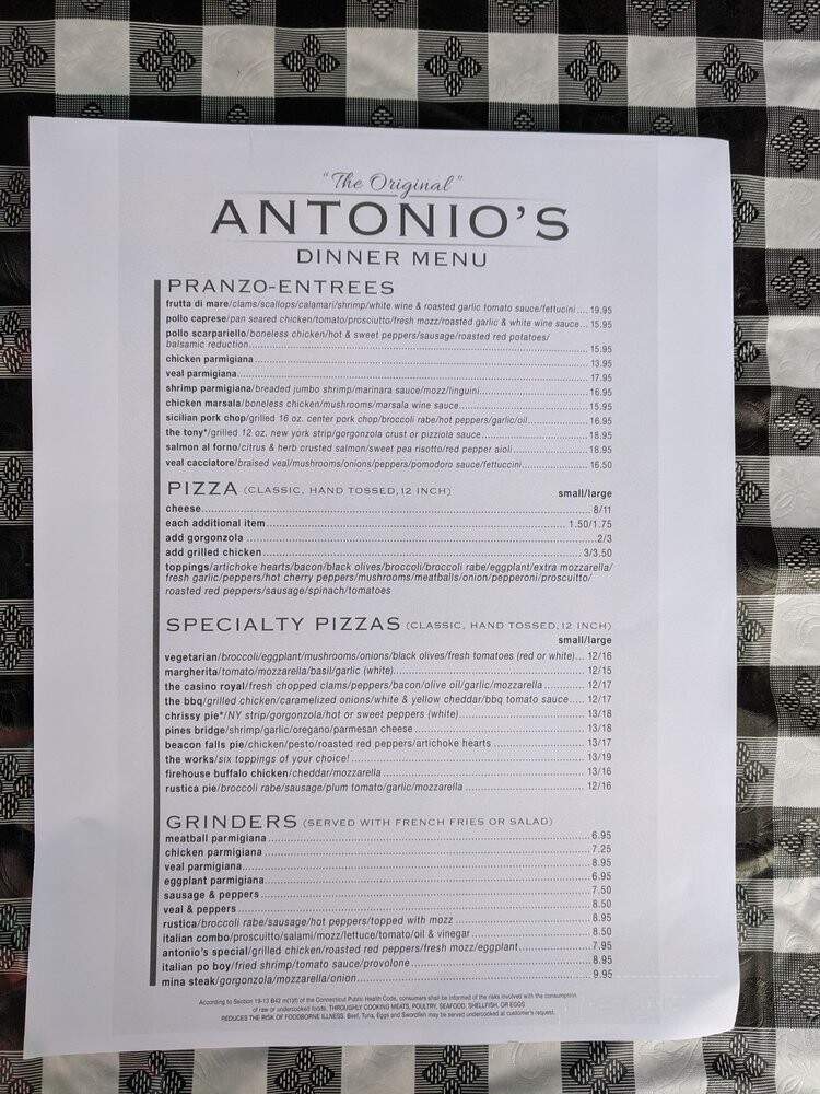 The Original Antonios - Beacon Falls, CT