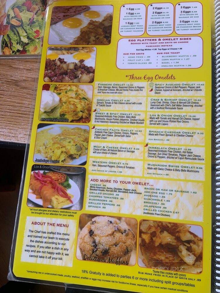Johnny D's Waffles and Bakery - Myrtle Beach, SC menu_pic