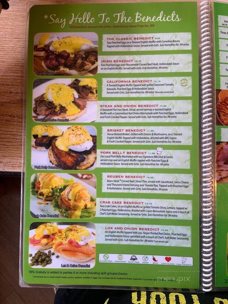 Johnny D's Waffles and Bakery - Myrtle Beach, SC menu_pic