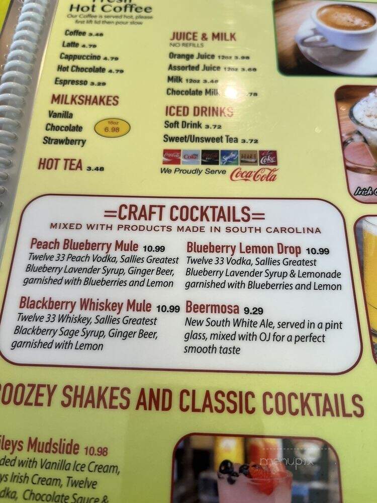 Johnny D's Waffles and Bakery - Myrtle Beach, SC menu_pic