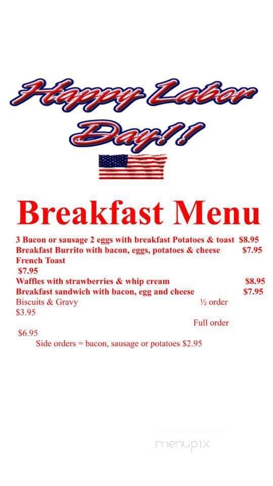 Burgers By The Bridge - Lake Havasu City, AZ menu_pic