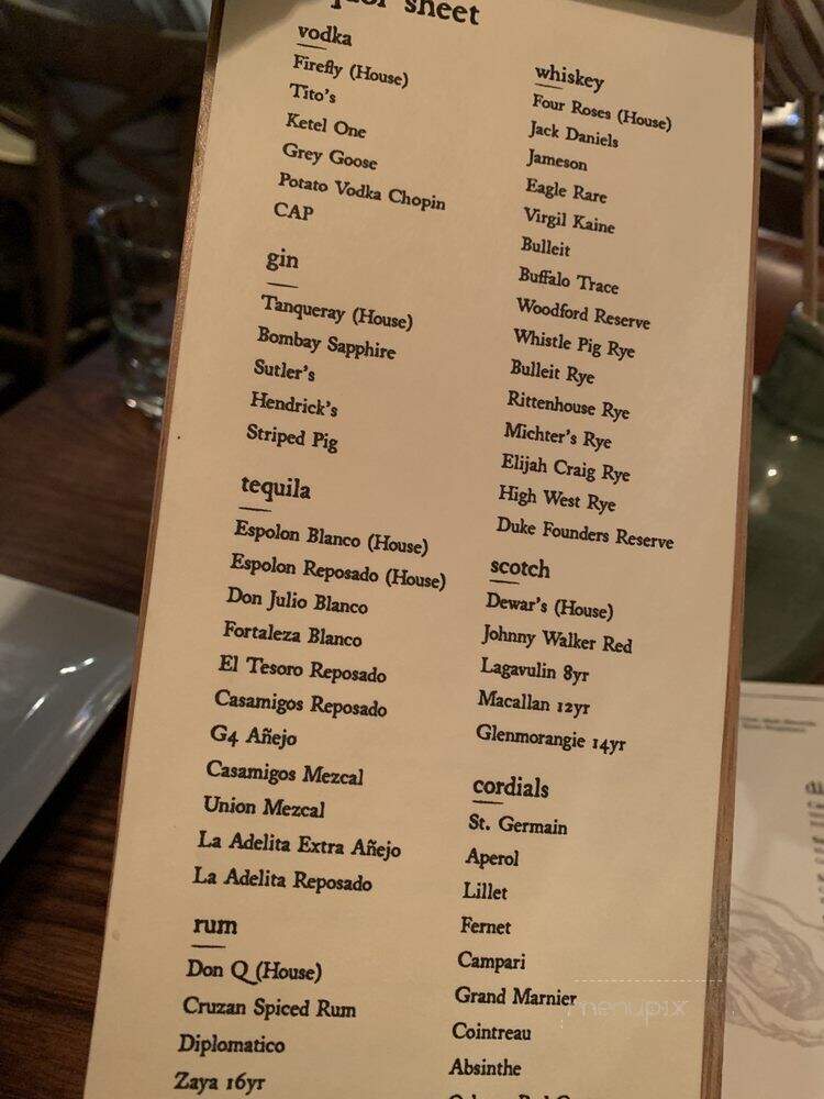 Kiki & Rye - Mt Pleasant, SC menu_pic