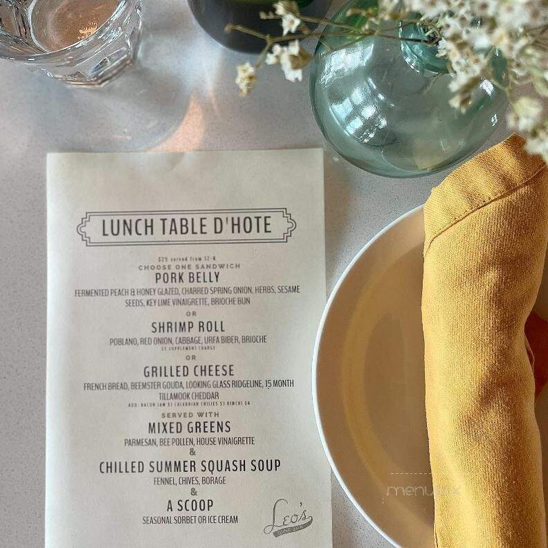 Leo's House of Thirst - Asheville, NC menu_pic