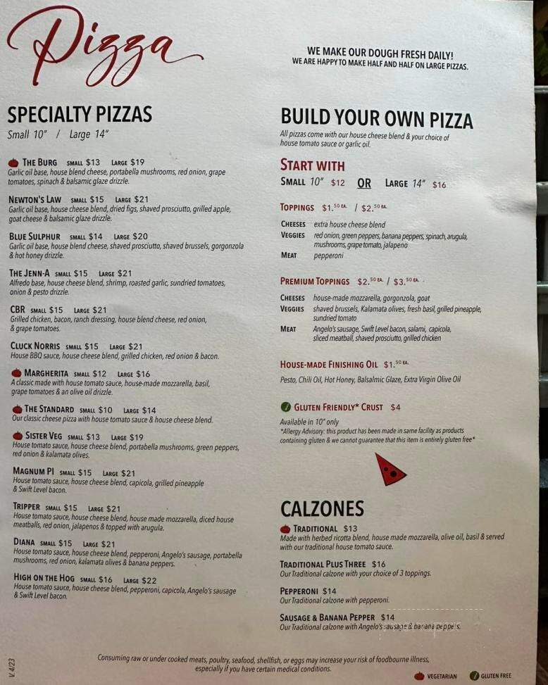 The Humble Tomato - Lewisburg, WV menu_pic