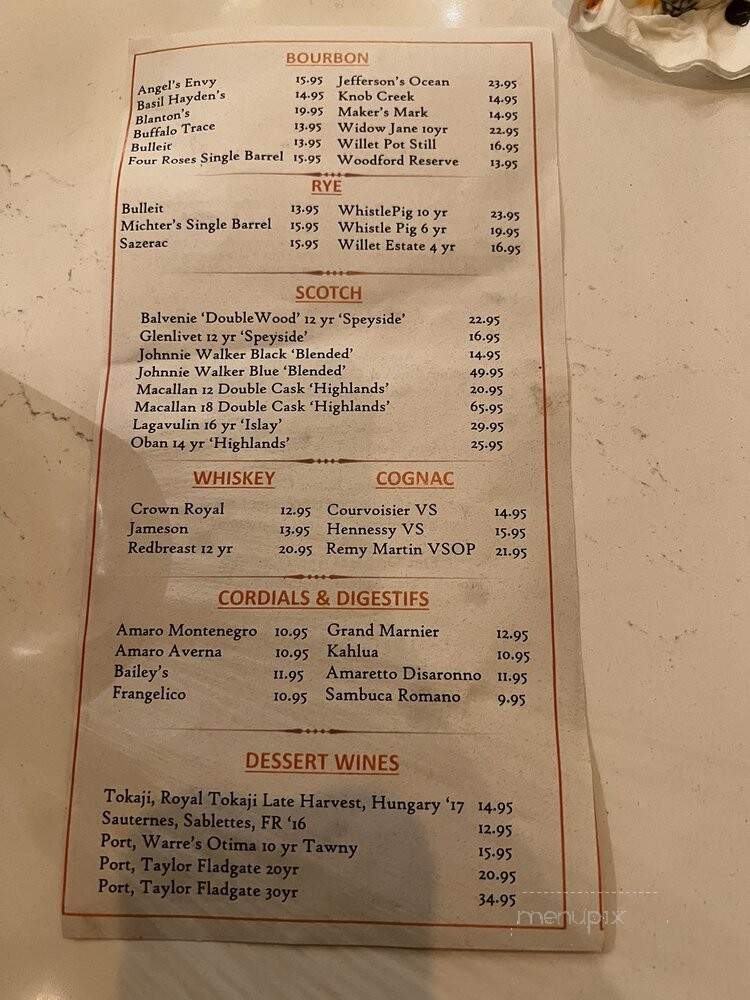Agricola - Morristown, NJ menu_pic