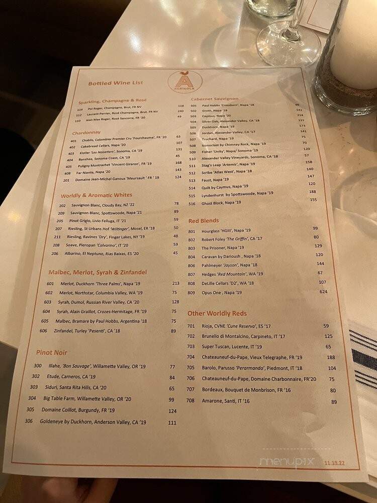 Agricola - Morristown, NJ menu_pic