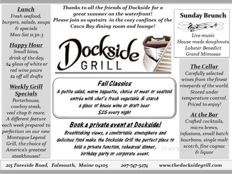 Dockside Grill - Falmouth, ME