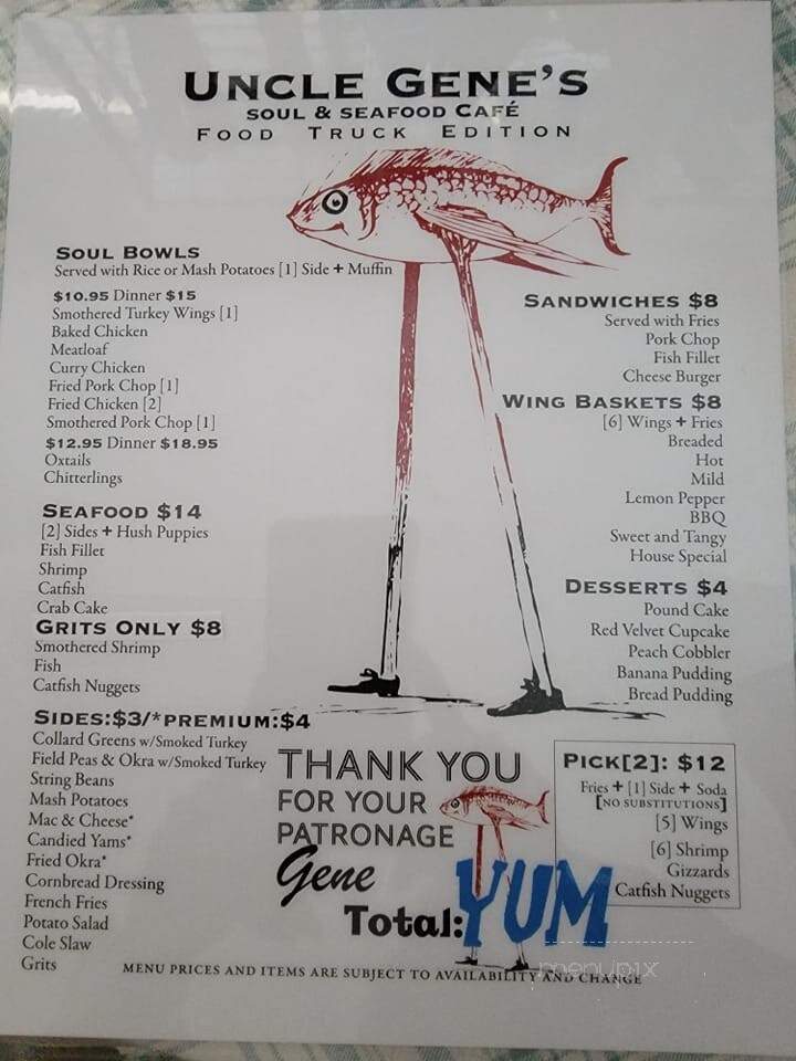 Uncle Gene's Soul and Seafood - Jacksonville, FL
