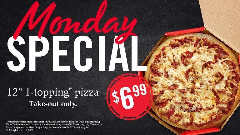 Pizza Delight - Halifax, NS menu_pic