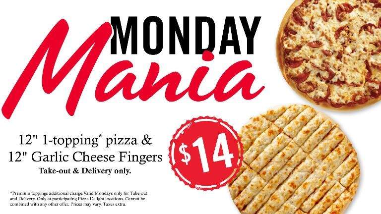 Pizza Delight - Halifax, NS menu_pic