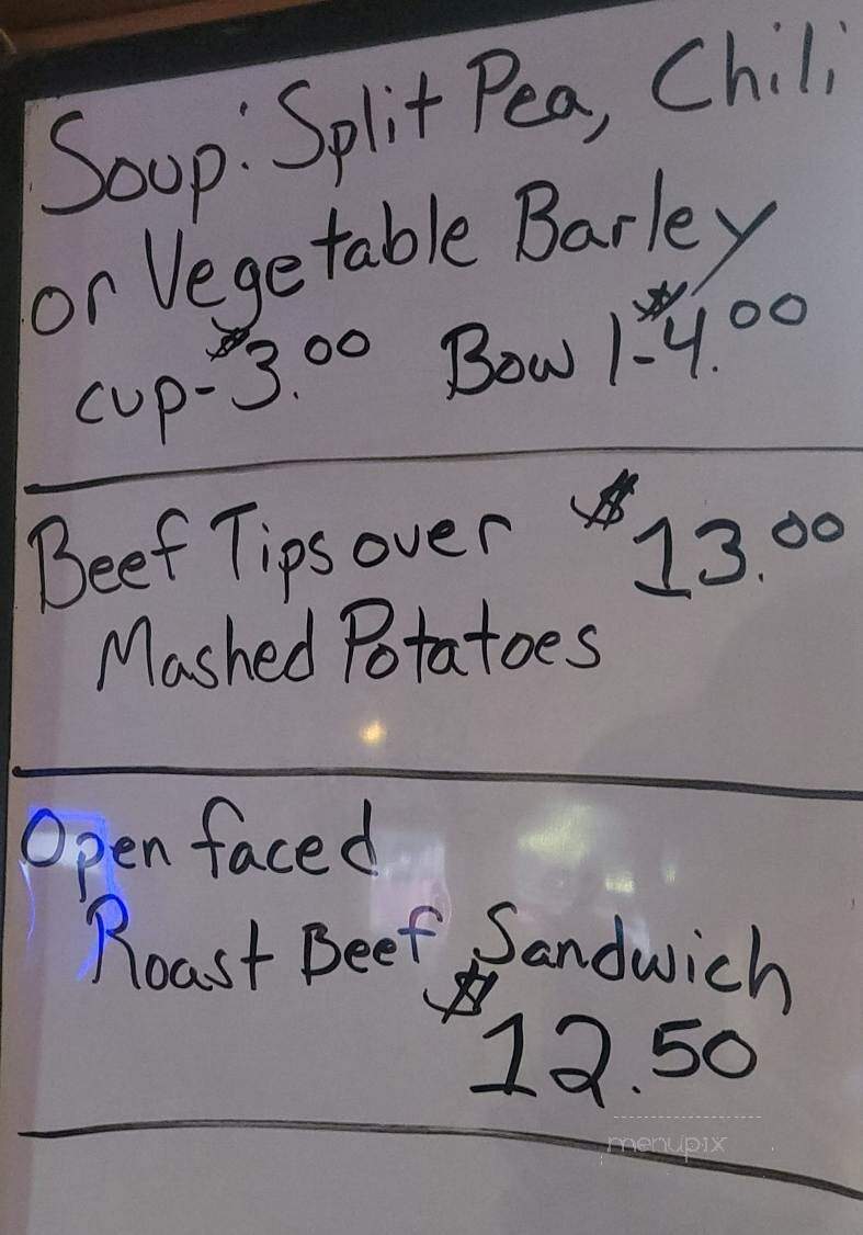 Drews Lakeside Bar & Grill - Montello, WI menu_pic