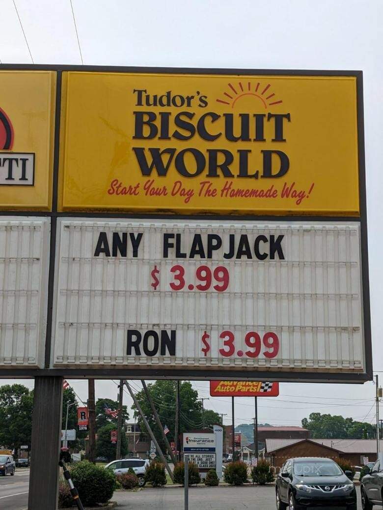 Tudor's Biscuit World - Ravenswood, WV menu_pic