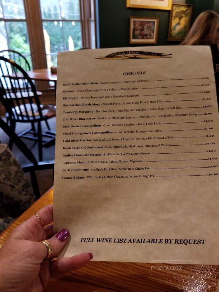 Broad Arrow Tavern - Freeport, ME menu_pic