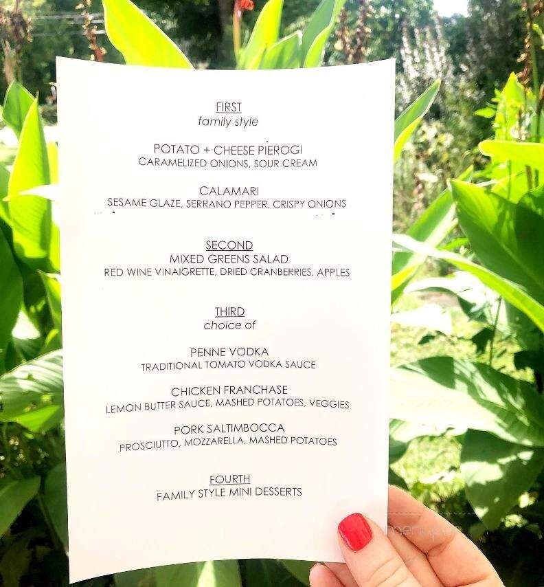 Bell's Mansion - Stanhope, NJ menu_pic
