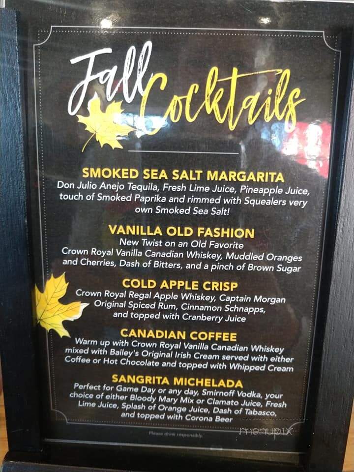 Squealers Smoke Shack - Tea, SD menu_pic